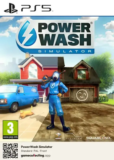 PowerWash Simulator PlayStation 5, PAL box front