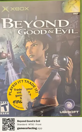 Beyond Good & Evil Xbox, NTSC box front