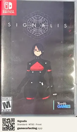 Signalis Nintendo Switch, NTSC box front