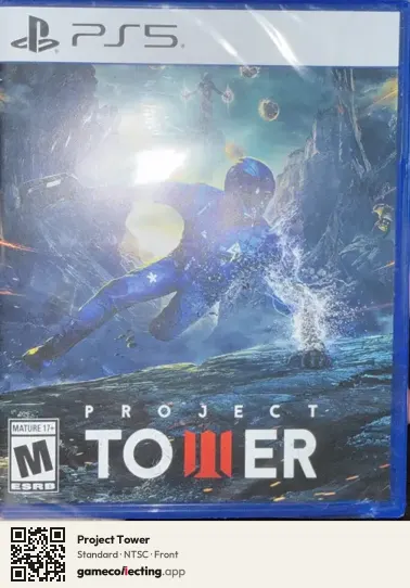Project Tower PlayStation 5, NTSC box front