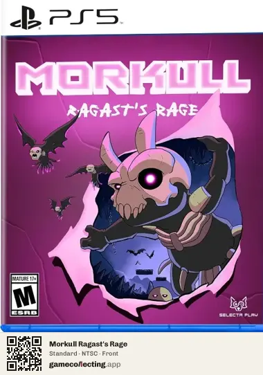 Morkull Ragast's Rage PlayStation 5, NTSC box front