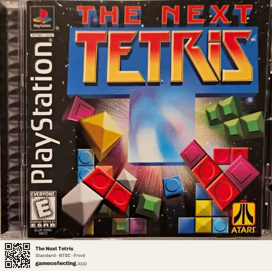 The Next Tetris PlayStation, NTSC box front