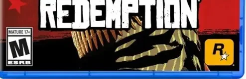 Red Dead Redemption, the ESRB box on its front