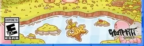 Turnip Boy Commits Tax Evasion, the ESRB box on its front