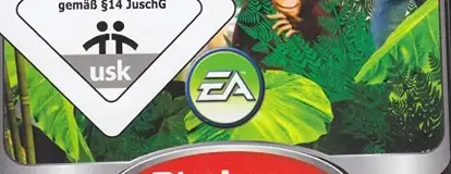 The Sims 2: Castaway, the USK square on its front