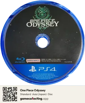 One Piece Odyssey PlayStation 4, Asia disc