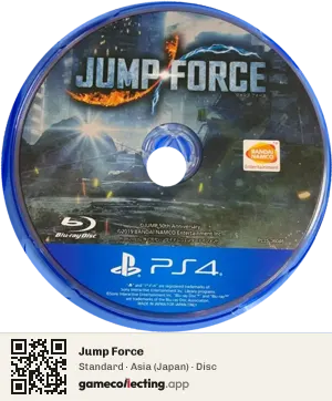 Jump Force PlayStation 4, Asia disc