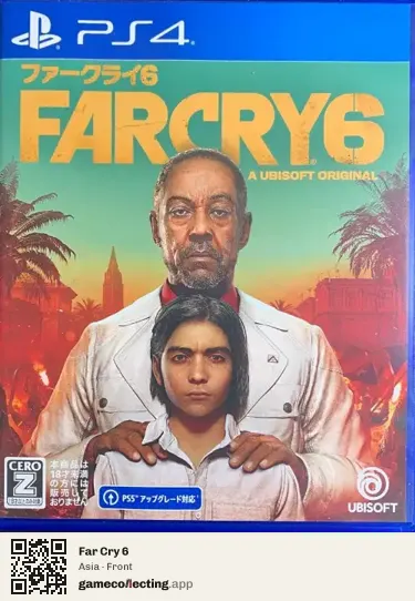 Far Cry 6 PlayStation 4, Asia box front