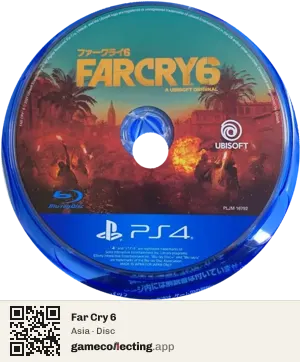 Far Cry 6 PlayStation 4, Asia disc