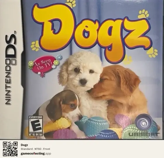 Dogz Nintendo DS, NTSC box front