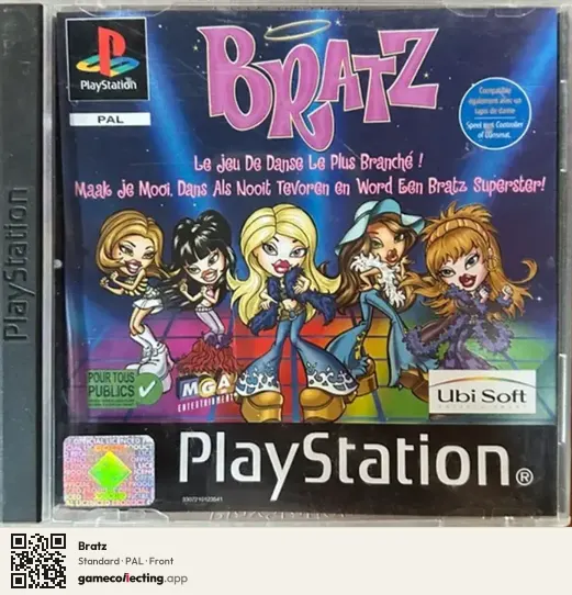 Bratz PlayStation, PAL box front