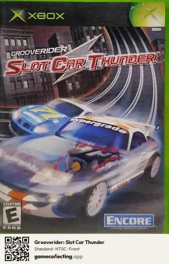 Grooverider: Slot Car Thunder Xbox, NTSC box front