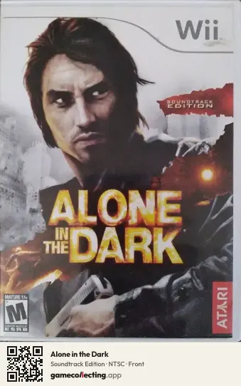 Alone in the Dark Nintendo Wii, NTSC box front