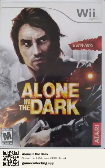 Alone in the Dark Nintendo Wii, NTSC box front