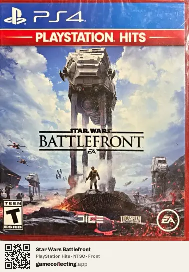 Star Wars Battlefront PlayStation 4, NTSC box front