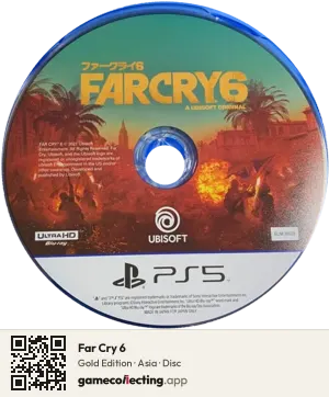Far Cry 6 PlayStation 5, Asia disc