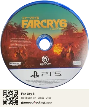 Far Cry 6 PlayStation 5, Asia disc