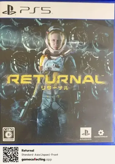 Returnal PlayStation 5, Asia box front