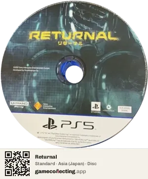 Returnal PlayStation 5, Asia disc