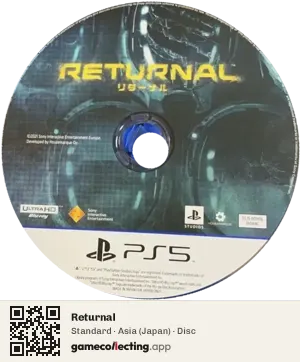 Returnal PlayStation 5, Asia disc
