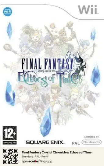 Final Fantasy Crystal Chronicles: Echoes of Time Nintendo Wii, PAL box front