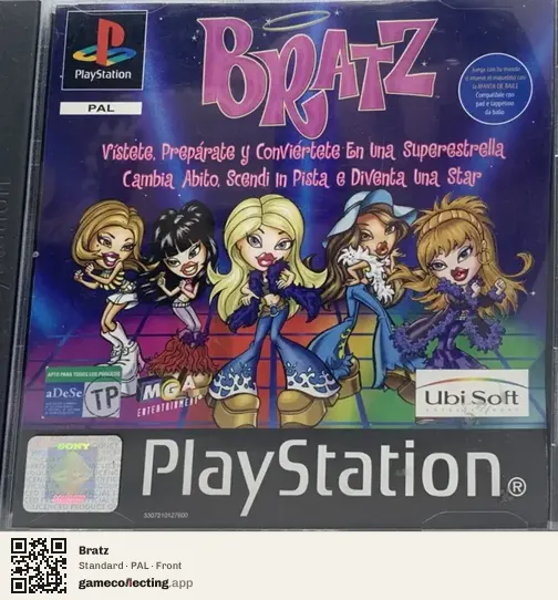 Bratz PlayStation, PAL box front