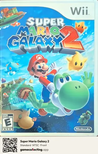Super Mario Galaxy 2 Nintendo Wii, NTSC box front