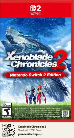 Xenoblade Chronicles 2 Nintendo Switch 2, NTSC box front