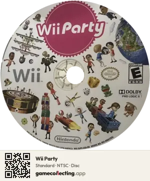 Wii Party Nintendo Wii, NTSC disc
