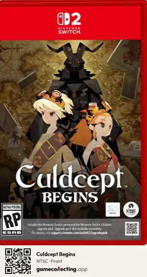 Culdcept Begins Nintendo Switch 2, NTSC box front