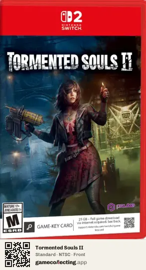 Tormented Souls II Nintendo Switch 2, NTSC box front