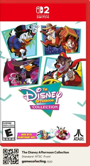 The Disney Afternoon Collection Nintendo Switch 2, NTSC box front