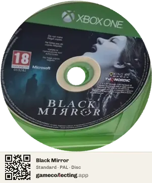 Black Mirror Xbox One, PAL disc