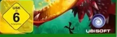 Rayman Legends, the USK square on its front