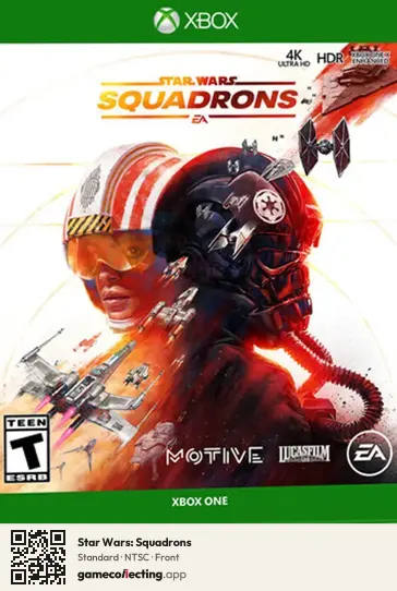 Star Wars: Squadrons Xbox One, NTSC box front