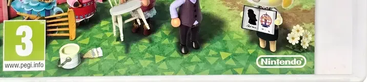 Animal Crossing: New Leaf, the PEGI square on its front