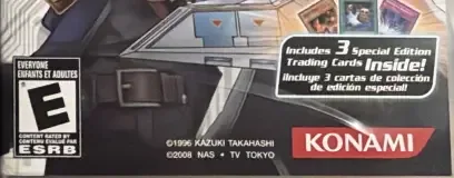 Yu-Gi-Oh! 5D's Tag Force 4, the ESRB box on its front