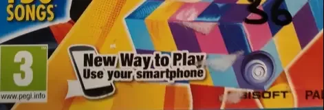 Just Dance 2016, the PEGI square on its front