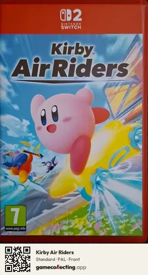 Kirby Air Riders Nintendo Switch 2, PAL box front