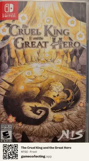 The Cruel King and the Great Hero Nintendo Switch, NTSC box front