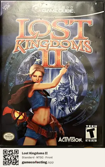 Lost Kingdoms II Nintendo GameCube, NTSC box front