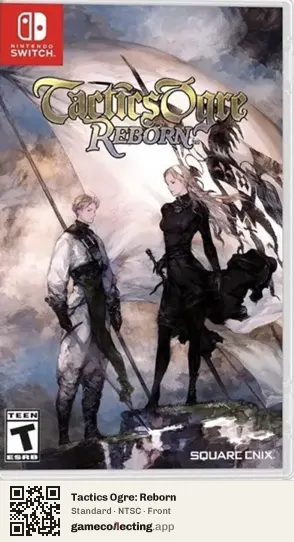 Tactics Ogre: Reborn Nintendo Switch, NTSC box front
