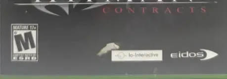 Hitman: Contracts, the ESRB box on its front