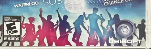 ABBA: You Can Dance, the ESRB box on its front