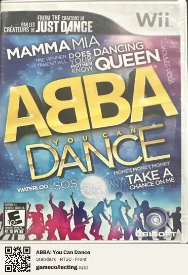 ABBA: You Can Dance Nintendo Wii, NTSC box front