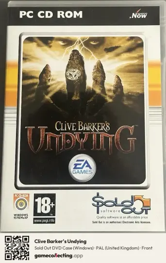 Clive Barker's Undying Computer, United Kingdom box front