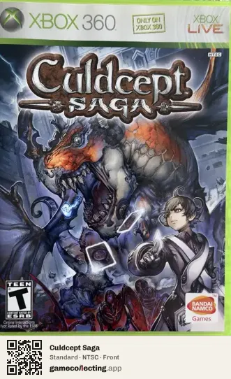Culdcept Saga Xbox 360, NTSC box front