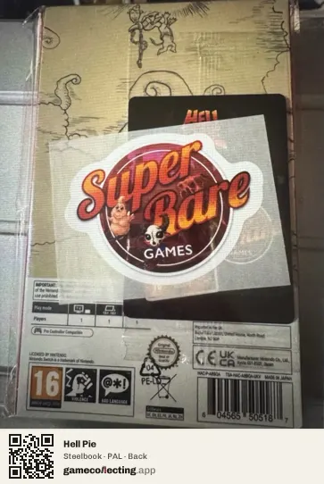 Hell Pie Nintendo Switch, PAL box back