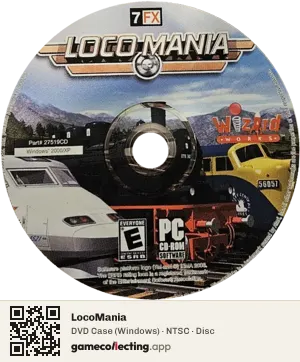 LocoMania Computer, NTSC disc