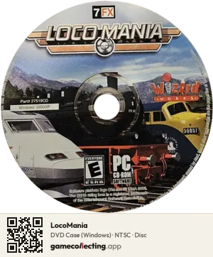 LocoMania Computer, NTSC disc